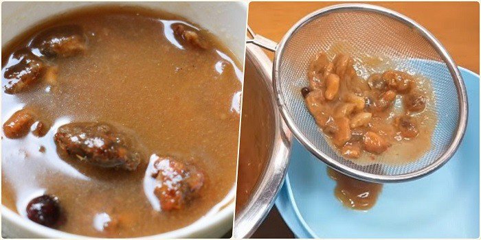 Nước cốt me làm sốt nghêu hấp Thái