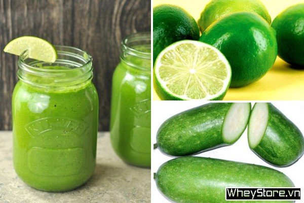 Nước ép bí đao và chanh tươi, thức uống giải nhiệt hỗ trợ giảm cân tại nhà