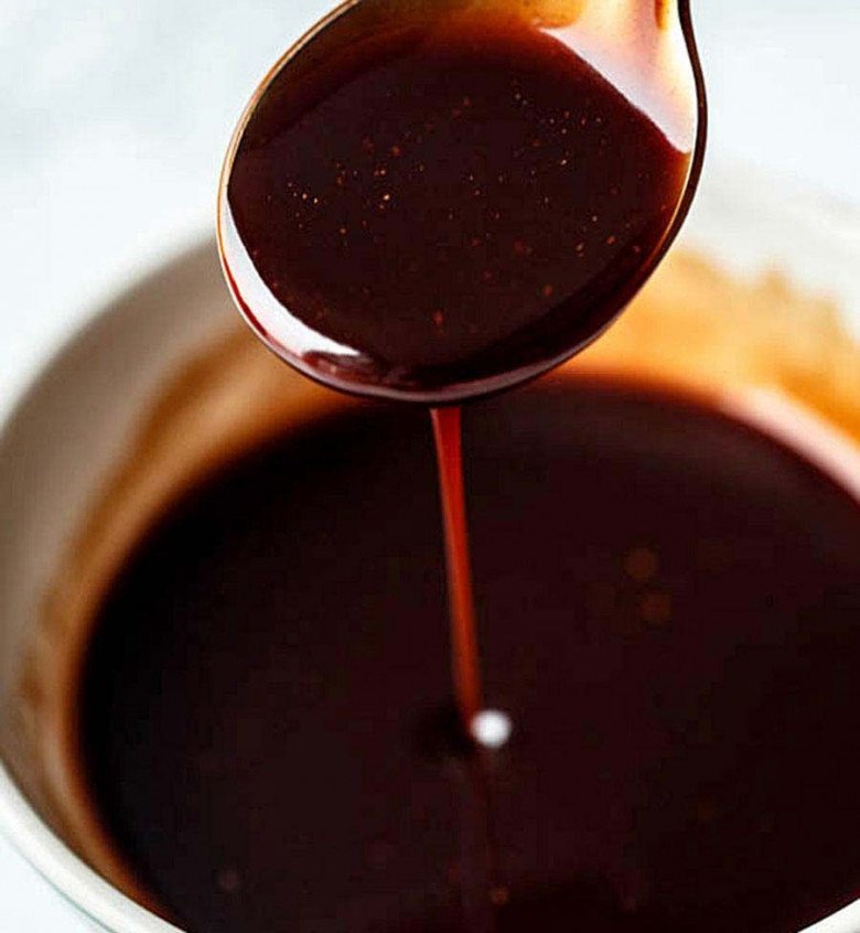 Nước sốt chấm xá xíu rim sánh mịn