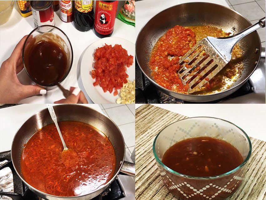 Nước sốt hủ tiếu khô đậm đà hương vị