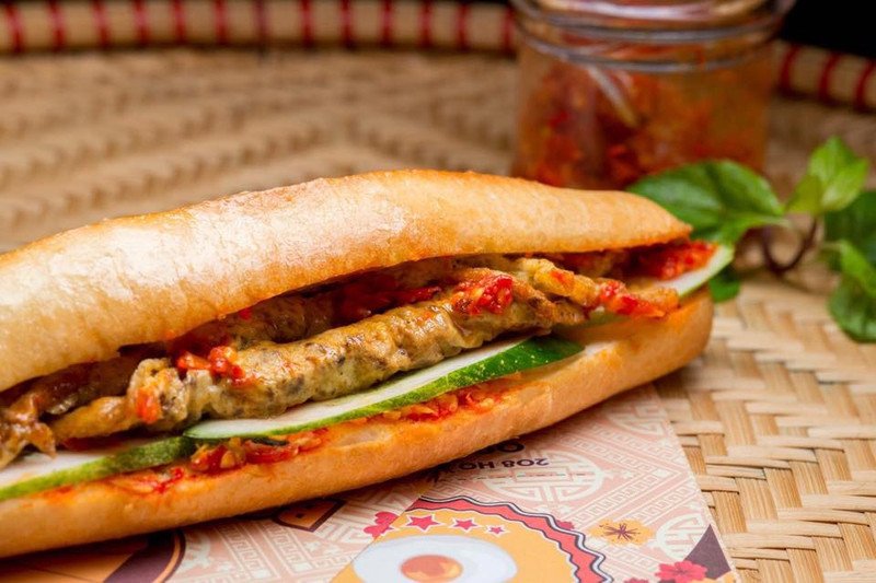 Phân tích calo trong một ổ bánh mì pate tổng hợp