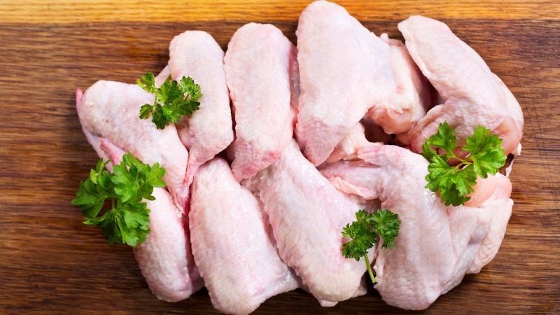 Phân tích dinh dưỡng của cánh gà