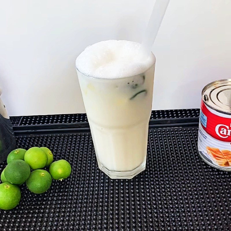 Quất lắc sữa thành phẩm hấp dẫn