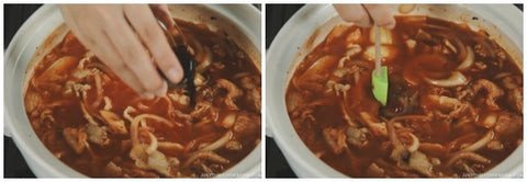 Quy trình chế biến lẩu kim chi tại nhà