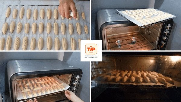 Quy trình nướng bánh mì que cần sự tỉ mỉ để đạt được độ giòn hoàn hảo