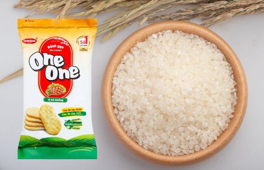 Quy trình sản xuất bánh gạo One One với gạo Japonica chuẩn Nhật