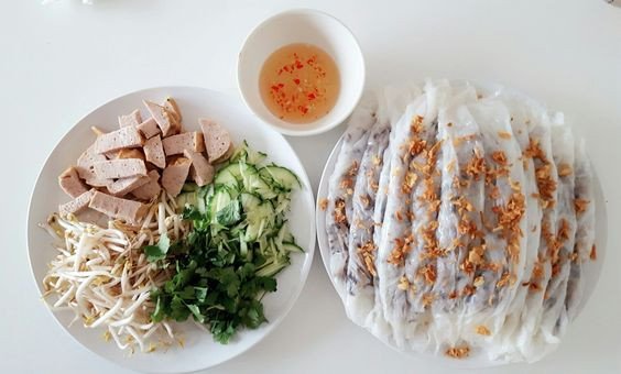 Quy trình tráng vỏ bánh cuốn thủ công