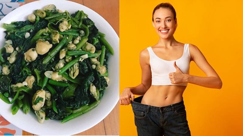 Rau bí tươi ngon trên bàn, minh họa cho việc giảm cân hiệu quả