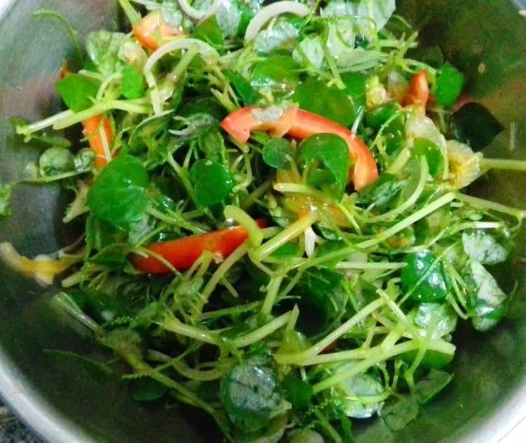 Rau càng cua xào tỏi xanh mướt, thơm lừng chuẩn vị