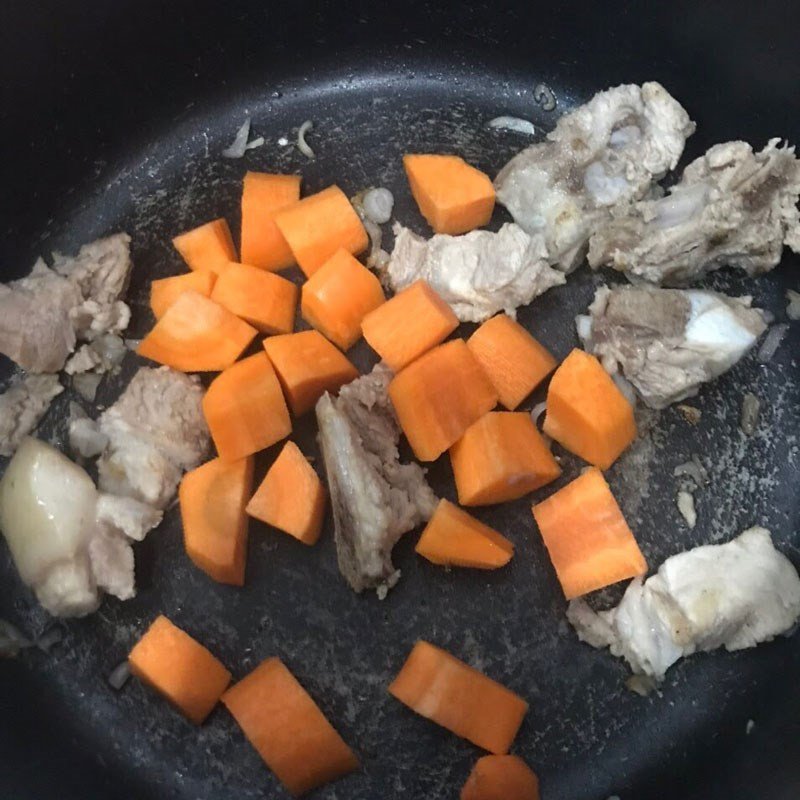 Rau củ đã sơ chế sẵn sàng cho cách nấu canh rau củ thơm ngon