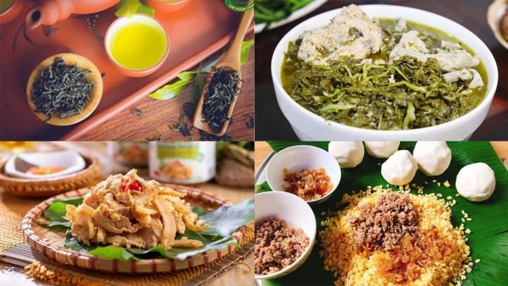 Rau sắn tươi non mơn mởn