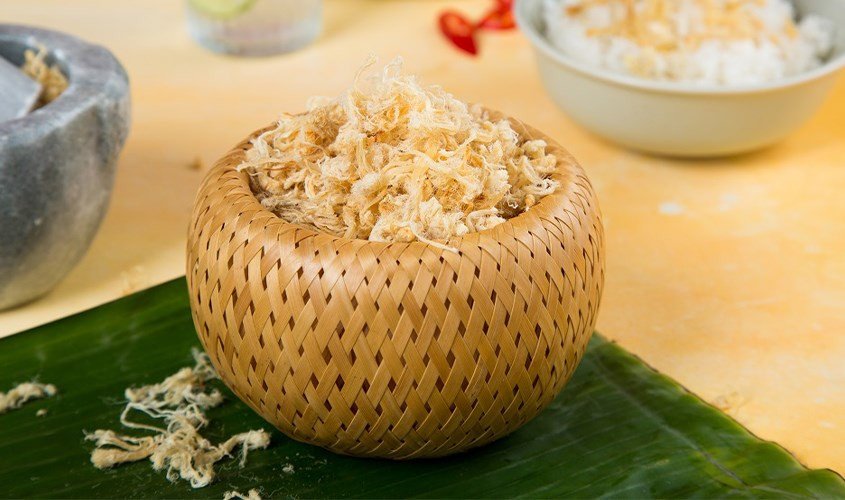 Ruốc thịt heo là món ăn liền bổ dưỡng được nhiều gia đình lựa chọn