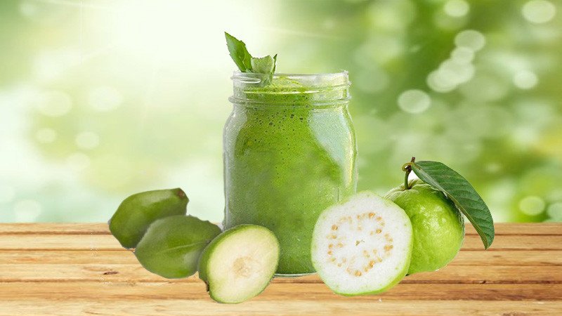 Sinh tố cóc ổi mát lạnh
