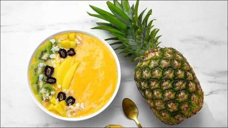 Sinh tố dứa tươi mát và bổ dưỡng