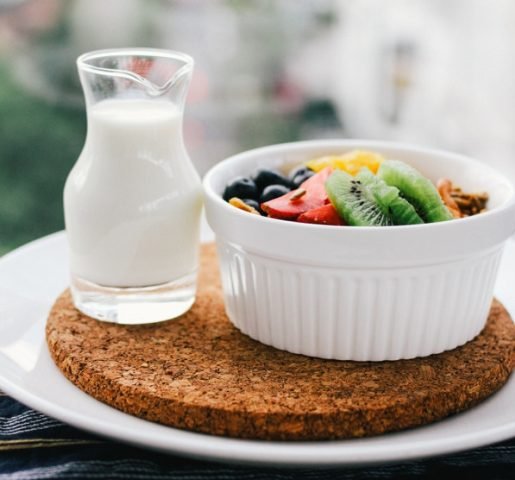 Sinh tố với các loại hạt và quả