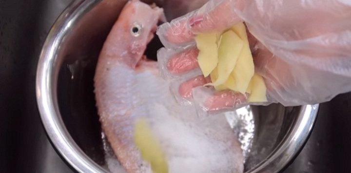 Sơ chế cá diêu hồng