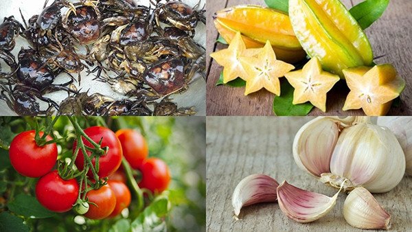 Sơ chế các loại rau ăn kèm lẩu cua đồng miền Bắc