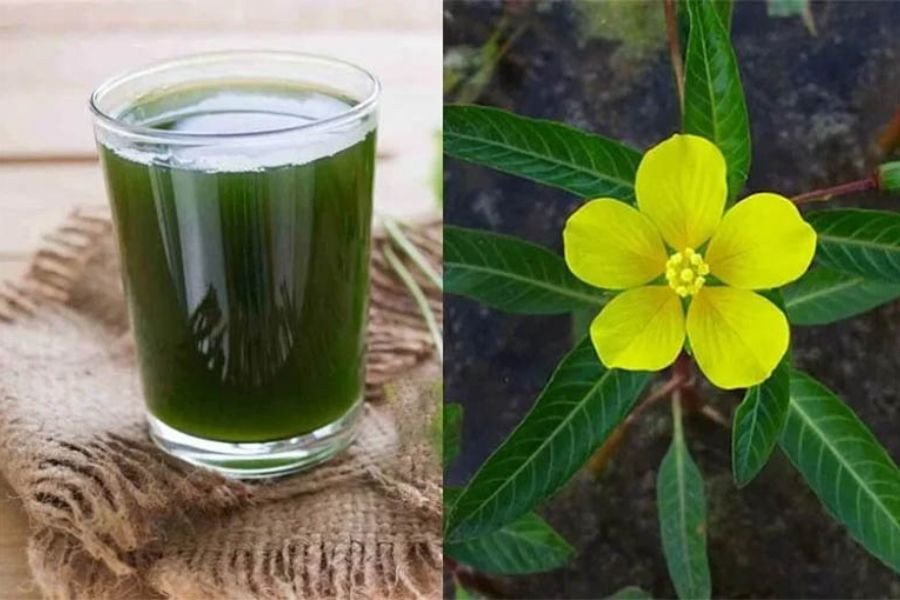 Sơ chế cây rau mương trước khi nấu thành món ăn