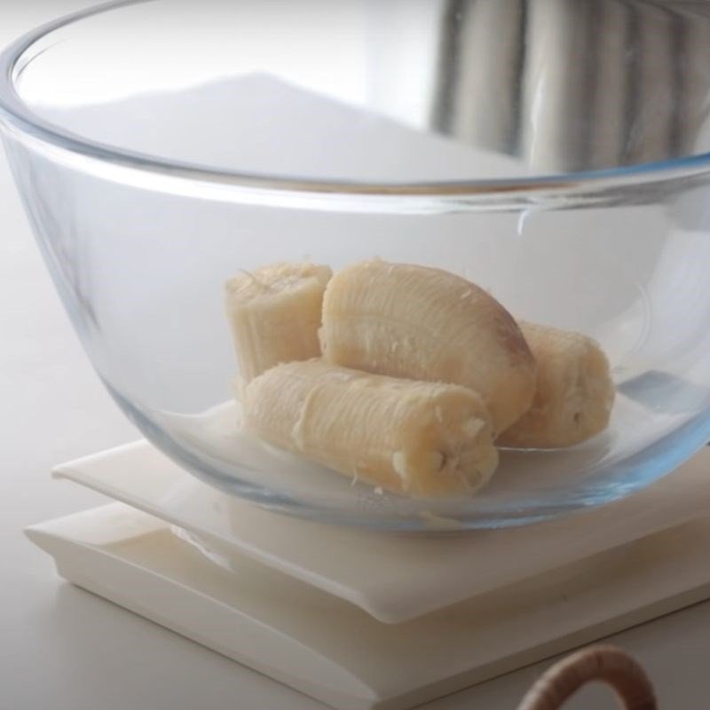 Cách Làm Bánh Chuối Bột Mì Thơm Ngon, Mềm Mịn Đơn Giản Sơ chế chuối làm bánh chuối bột mì
