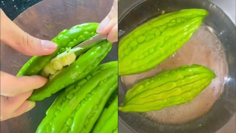 Sơ chế khổ qua đúng cách giúp giảm vị đắng