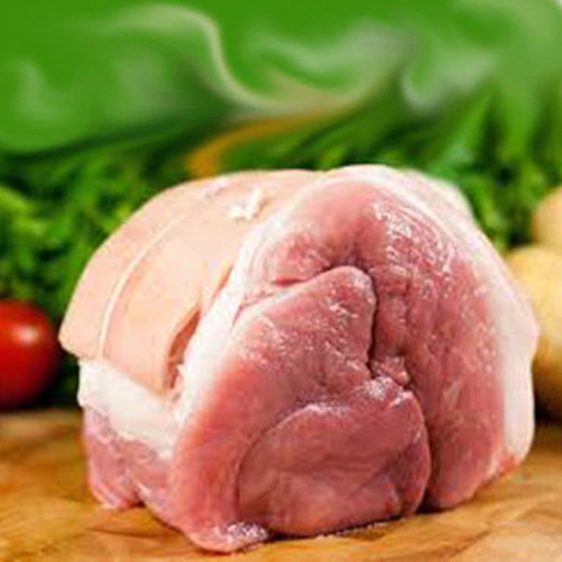 Sơ chế thịt heo cho món thịt đông