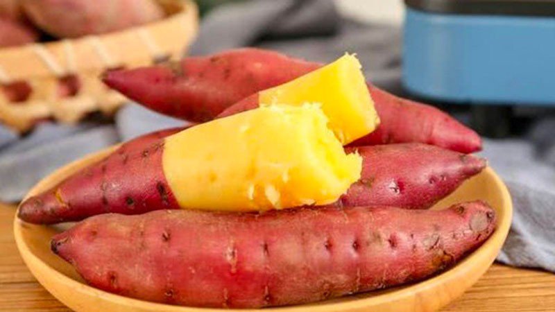 So sánh calo khoai lang sấy và tươi