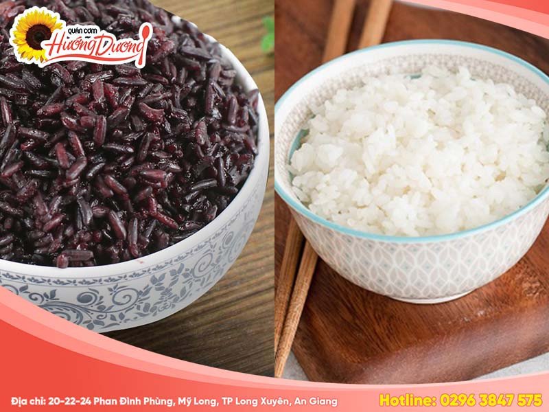 So sánh dinh dưỡng giữa cơm gạo lứt và cơm trắng