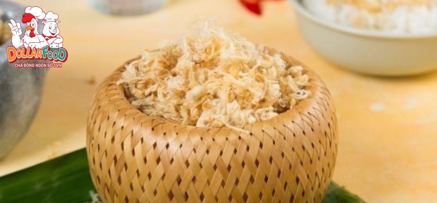 So sánh ruốc thịt lợn miền Bắc và chà bông miền Nam