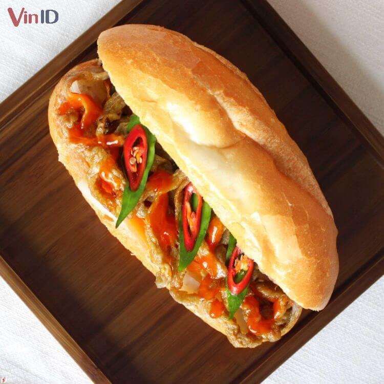 Sốt bánh mì chả cá hấp dẫn