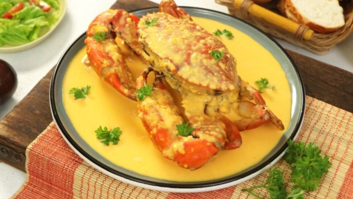 Sốt trứng muối vàng ươm chuẩn vị chấm bánh mì
