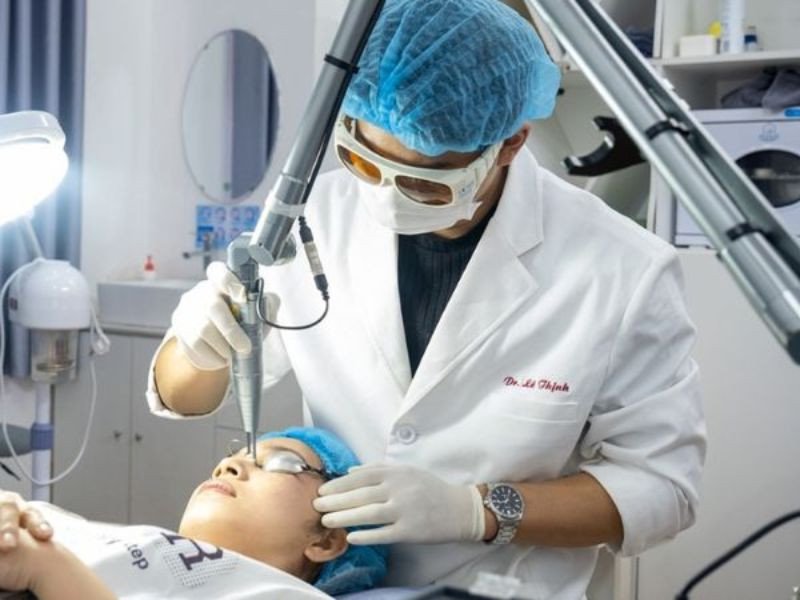 Sử dụng Laser để điều trị bớt sắc tố