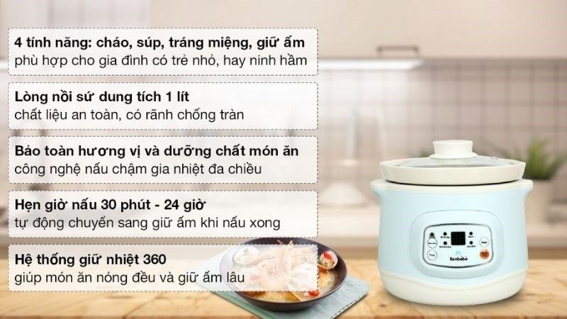 Sử dụng nồi nấu chậm để hầm bò kho mềm tan