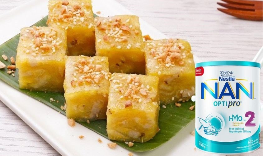 Sữa bột NAN Optipro số 2 900g (6 - 12 tháng) thích hợp cho bé ăn dặm