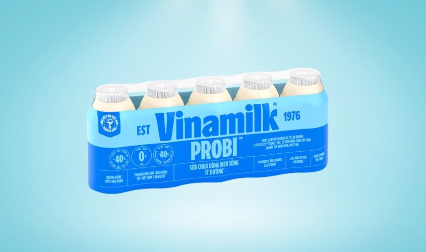 Sữa chua uống Probi ít đường 65ml