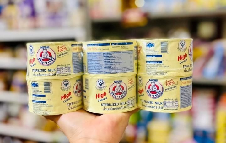 Sữa Gấu Nestle Thái Lan Bao Nhiêu Calo và Lợi Ích Sức Khỏe sữa gấu nestle thái lan bao nhiêu calo, hình ảnh lon sữa gấu Nestle Thái Lan truyền thống