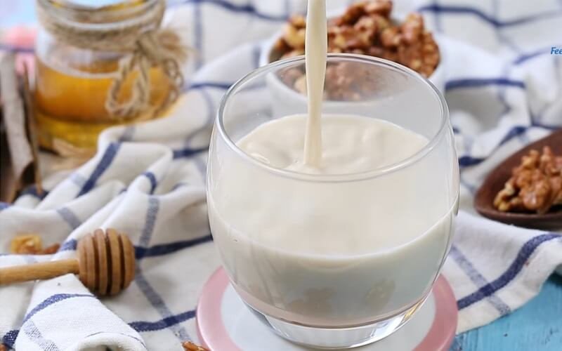 Sữa óc chó thơm ngon