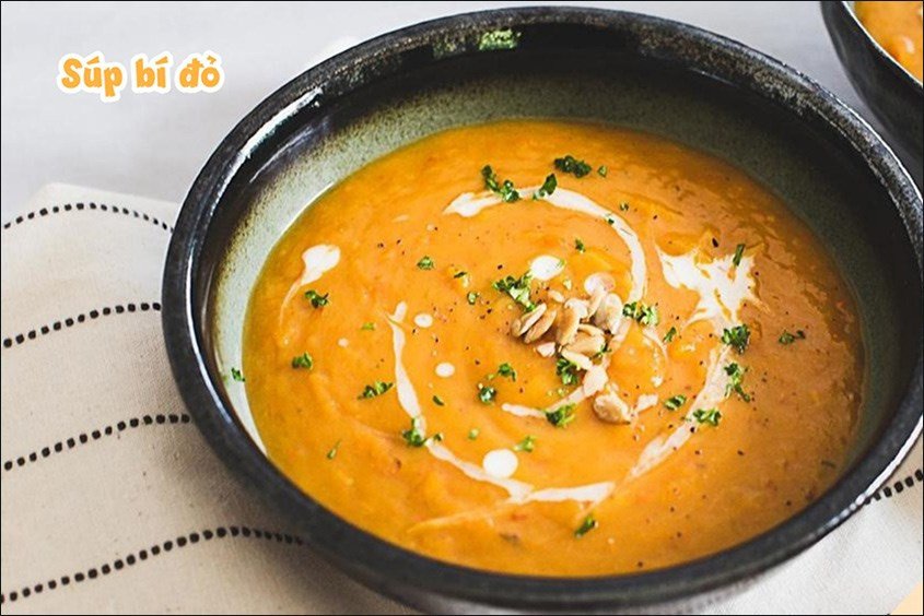 Cách Nấu Súp Bí Đỏ Trứng Gà Thơm Ngon Bổ Dưỡng Cho Cả Nhà Súp bí đỏ trứng gà thơm ngon Nấu Chuẩn Ăn Ngon