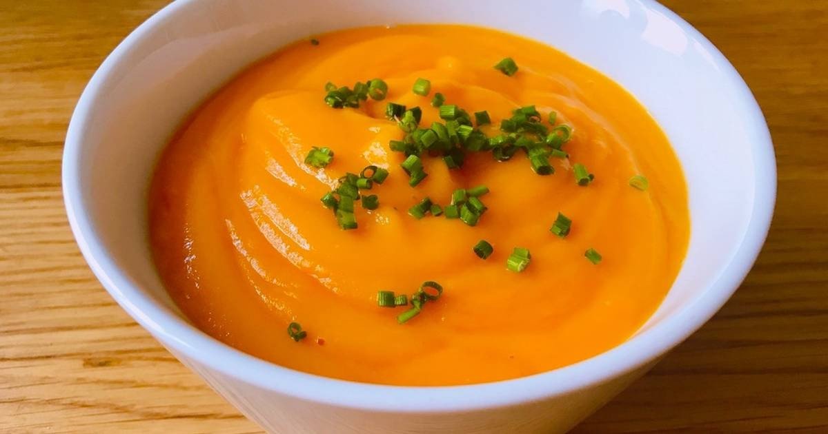 Súp cà rốt tươi ngon, ít calo