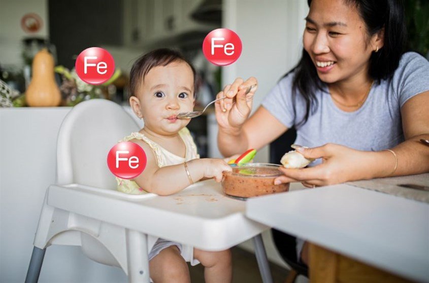 Súp gà cho bé giàu khoáng chất