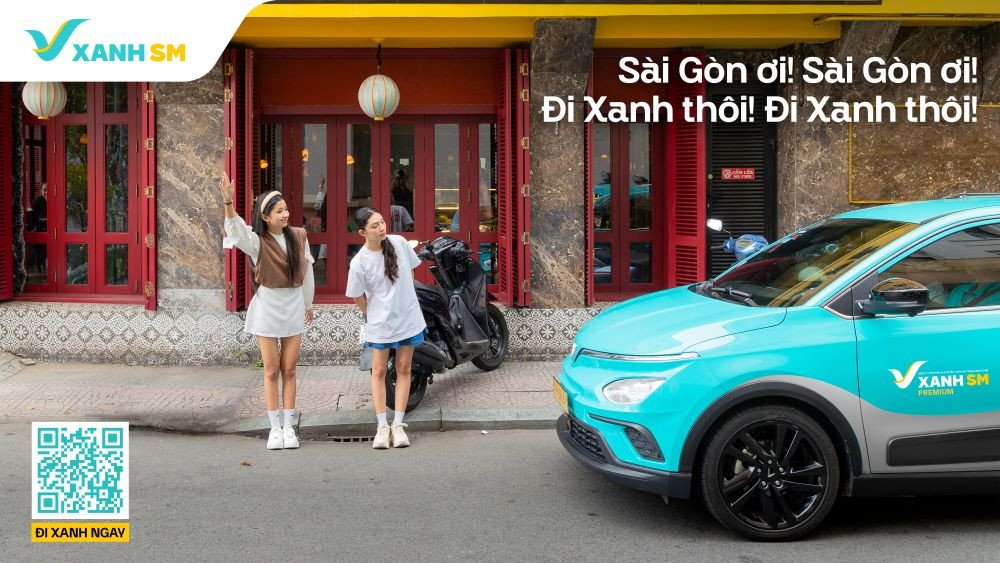 Tải ứng dụng Xanh SM về điện thoại để đặt xe nhanh chóng và tiện lợi