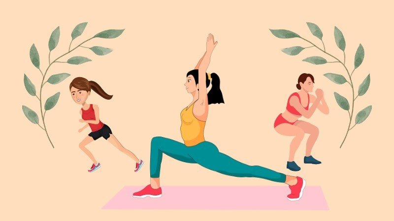 Tập thể dục kết hợp với chế độ ăn cháo