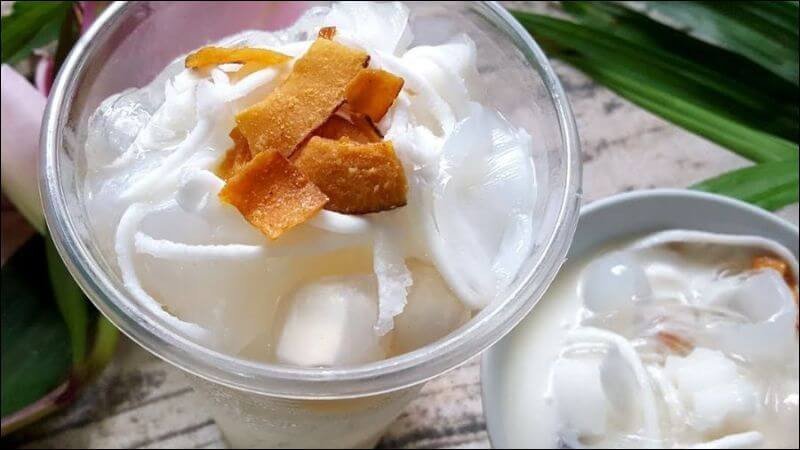 Thạch sương sáo trắng bao nhiêu calo