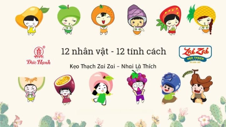 Thạch Zai Zai đa dạng hương vị trái cây hấp dẫn