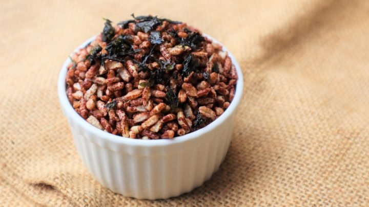 Thanh gạo lứt rong biển bao nhiêu calo