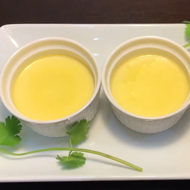 Thành phẩm bánh flan