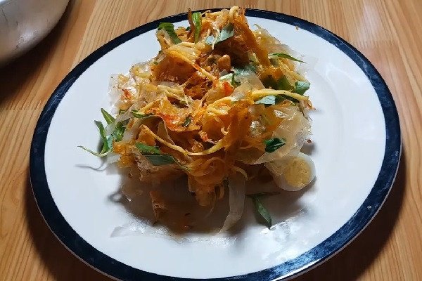 Thành phẩm bánh tráng trộn Tây Ninh quốc dân