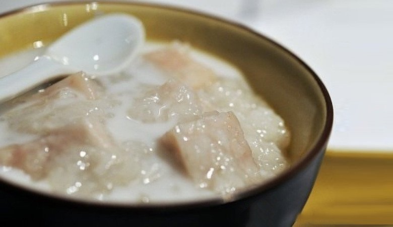 Thành phẩm chè bột sắn dây khoai môn dẻo thơm