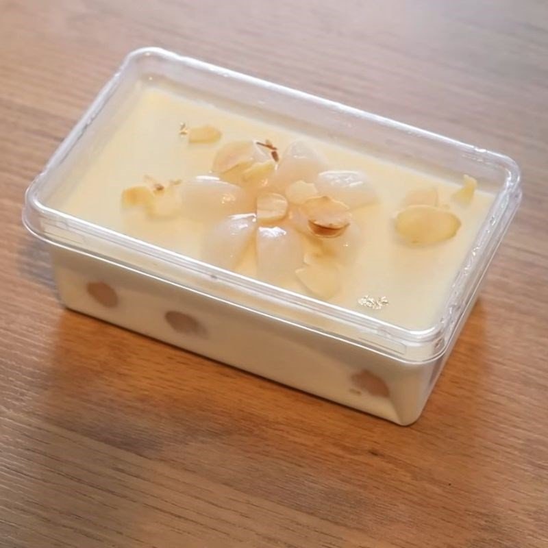 Thành phẩm khúc bạch vải thiều đẹp mắt