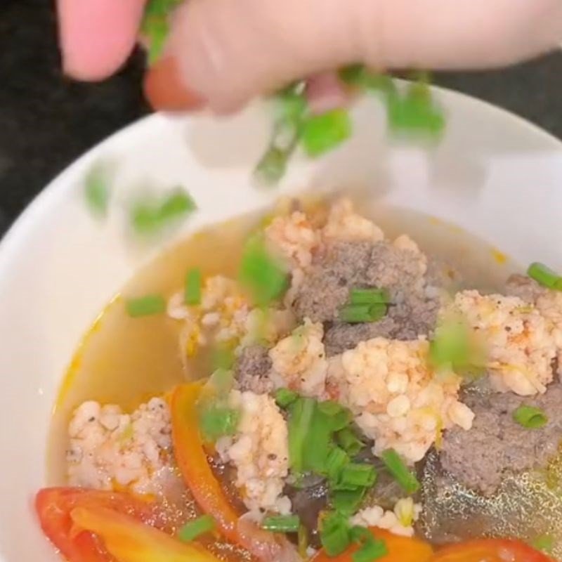 Thành phẩm miến dong sợi to tôm tươi thịt bò