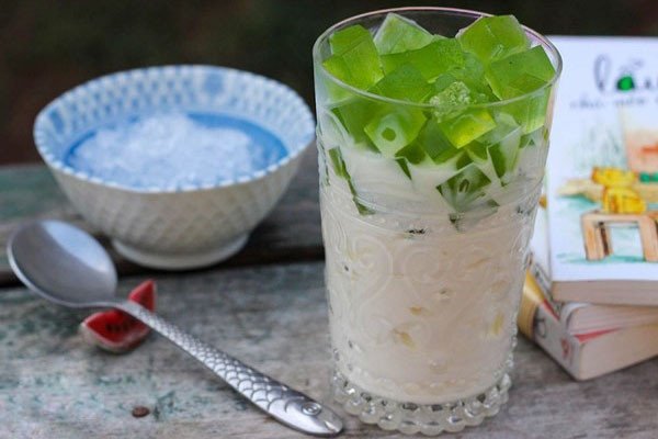 Thành phẩm sữa chua thạch lá nếp bao nhiêu calo